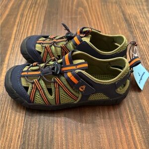 Kids' Water Shoes - Olive and Black